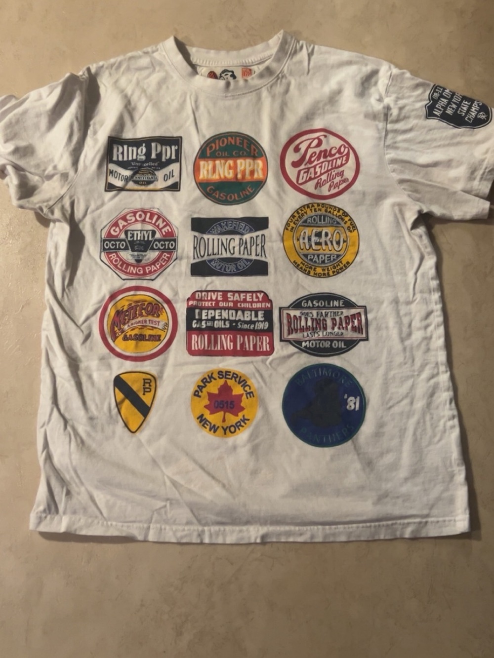 Men’s Vintage Rolling Paper T shirt